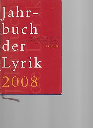 Immagine del venditore per Jahrbuch der Lyrik 2008. venduto da Antiquariat am Flughafen