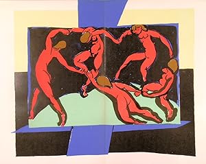 VERVE: [LA DANSE]. Original colour lithograph by Henri Matisse, initialled in the stone verso.