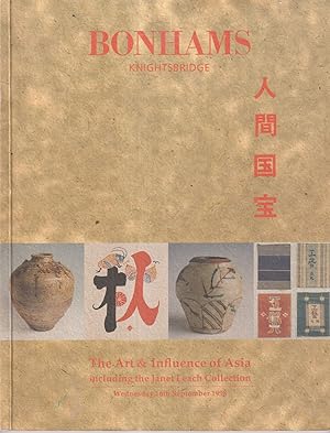 Image du vendeur pour The Art & Influence of Asia - including The Janet Leach Collection mis en vente par timkcbooks (Member of Booksellers Association)