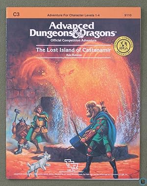 Seller image for Lost Island of Castanamir (Advanced Dungeons Dragons RPGA C3) Original 1984 for sale by Wayne's Books