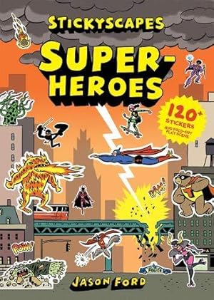 Imagen del vendedor de Stickyscapes Superheroes (Sticker Books) a la venta por WeBuyBooks