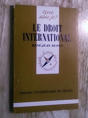 Le droit international, 6e édition mise à jour