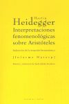 Seller image for INTERPRETACIONES FENOMENOLGICAS SOBRE ARISTTELES for sale by Antrtica