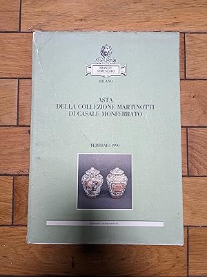 La collezione Martinotti di Casale Monferrato - Asta in Milano