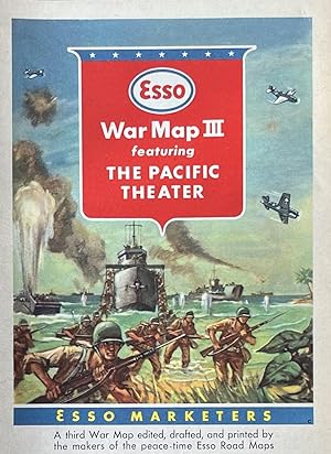 Esso War Map III Featuring the Pacific Theater