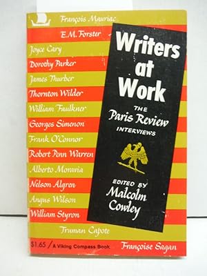 Seller image for Writers at Work: The Paris Review Interviews, Second Series for sale by Imperial Books and Collectibles