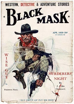 THE CYCLONE SHOT (THE GLASS KEY, PT.2) - BLACK MASK - VOL.XIII, NO.2 (APRIL, 1930)