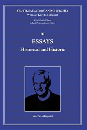 Imagen del vendedor de Essay: Historical and Historic a la venta por GreatBookPrices