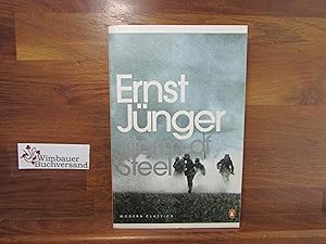 Bild des Verkufers fr Storm of Steel (Penguin Modern Classics) zum Verkauf von Antiquariat im Kaiserviertel | Wimbauer Buchversand