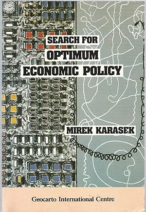 Bild des Verkufers fr Search for Optimum Economic Policy zum Verkauf von Turn The Page Books