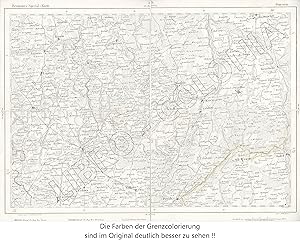 Reymann's topographische Special-Karte von Deutschland, Schweiz, Ostfrankreich, Belgien, Niederla...