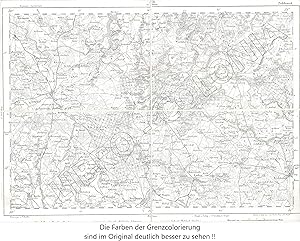 Reymann's topographische Special-Karte von Deutschland, Schweiz, Ostfrankreich, Belgien, Niederla...