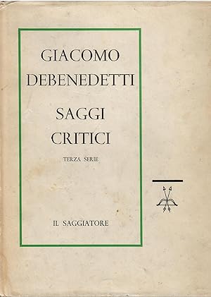 Saggi critici -Terza serie