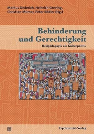 Bild des Verkufers fr Behinderung und Gerechtigkeit : Heilpdagogik als Kulturpolitik zum Verkauf von AHA-BUCH GmbH