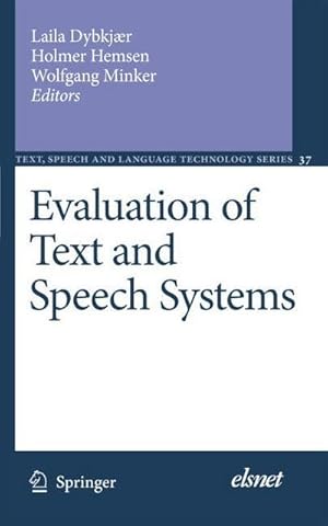 Seller image for Evaluation of Text and Speech Systems for sale by AHA-BUCH GmbH