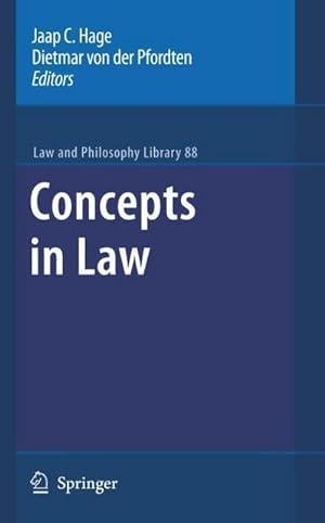 Seller image for Concepts in Law for sale by AHA-BUCH GmbH