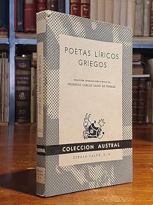 Seller image for Poetas lricos griegos. Coleccin Austral 1332. for sale by Librera Miau