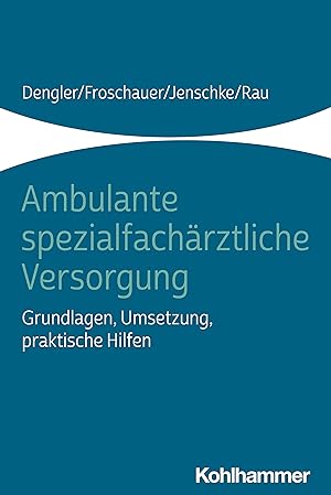 Seller image for Ambulante spezialfachaerztliche Versorgung for sale by moluna