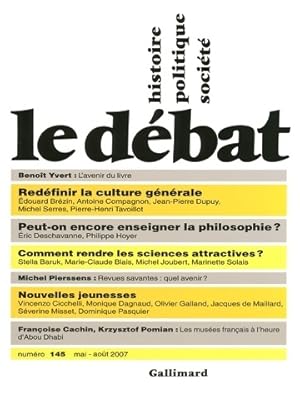 Le d bat n 145 - Collectif