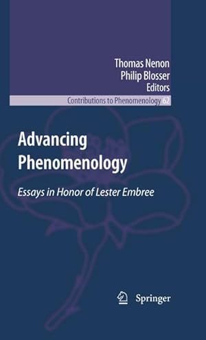 Seller image for Advancing Phenomenology : Essays in Honor of Lester Embree for sale by AHA-BUCH GmbH