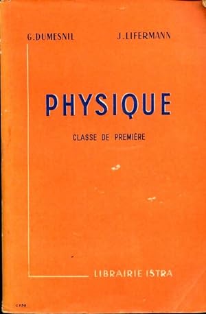 Physique Première - G Dumesnil