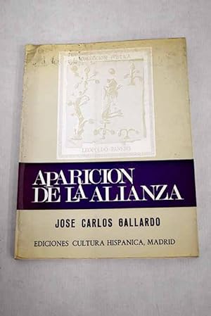 Bild des Verkufers fr Aparicin de la Alianza zum Verkauf von Alcan Libros