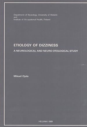 Etiology of Dizziness : A Neurological and Neuro-otological Study