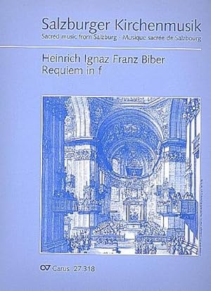 Bild des Verkufers fr Requiem in f, Partitur zum Verkauf von AHA-BUCH GmbH