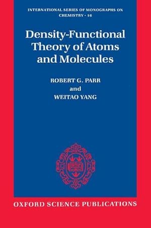 Imagen del vendedor de Density-Functional Theory of Atoms and Molecules a la venta por AHA-BUCH GmbH