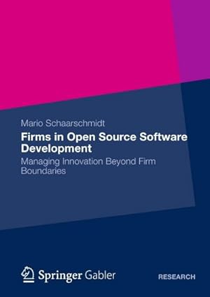 Seller image for Firms in Open Source Software Development : Managing Innovation Beyond Firm Boundaries for sale by AHA-BUCH GmbH