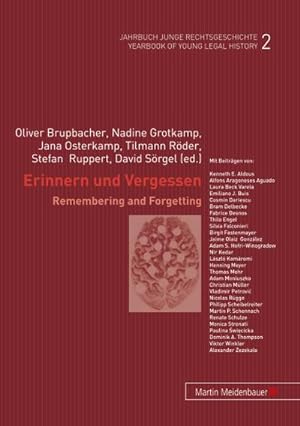 Seller image for Erinnern und Vergessen /Remembering and Forgetting for sale by AHA-BUCH GmbH