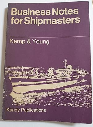 Seller image for Business notes for shipmasters for sale by Henfold Books