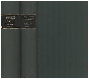 I documenti diplomatici Italiani quarta serie: 1908-1914 Vol. V-VI-VII-VIII