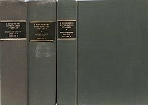 I documenti diplomatici Italiani undicesima serie: 1948-1953 vol. I, II, V