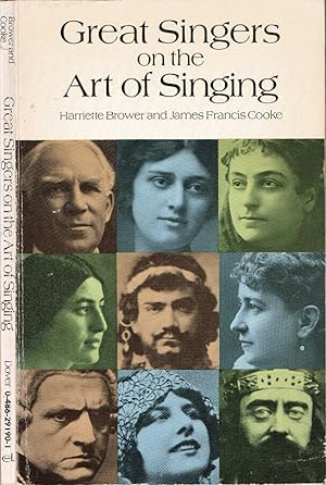 Bild des Verkufers fr Great Singers on the Art of Singing zum Verkauf von Biblioteca di Babele