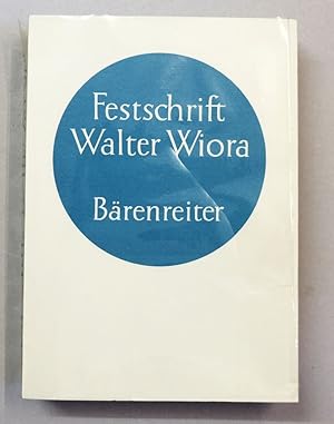 Immagine del venditore per Festschrift fr Walter Wiora zum 30. Dezember 1966. venduto da Antiquariat Martin Barbian & Grund GbR