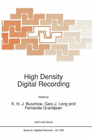 Seller image for High Density Digital Recording for sale by AHA-BUCH GmbH