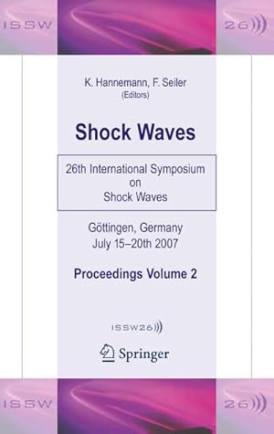 Seller image for Shock Waves. Vol.2 : 26th International Symposium on Shock Waves for sale by AHA-BUCH GmbH