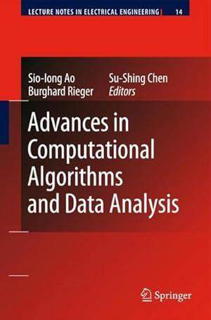 Bild des Verkufers fr Advances in Computational Algorithms and Data Analysis zum Verkauf von AHA-BUCH GmbH