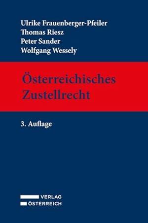 Seller image for sterreichisches Zustellrecht for sale by AHA-BUCH GmbH