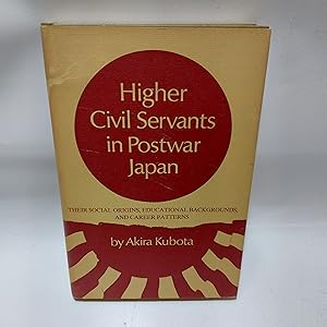 Immagine del venditore per Higher Civil Servants in Postwar Japan venduto da Cambridge Rare Books