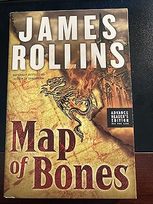 Seller image for Map of Bones ("Sigma Force" Series #2), Advance Reader's Edition, First Edition, RARE, New for sale by Park & Read Books