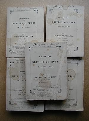 The Works of Lord Byron. Complete in Five Volumes.