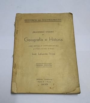 Seller image for Segundo curso de Geografa e Historia for sale by Libros Ambig