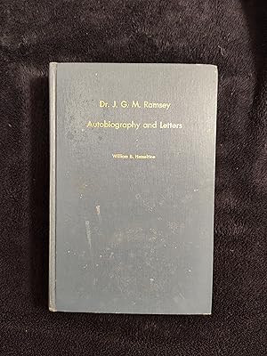 Imagen del vendedor de DR. J.G.M. RAMSEY: AUTOBIOGRAPHY AND LETTERS a la venta por JB's Book Vault