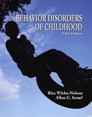Seller image for Behavior Disorders of Childhood: International Edition for sale by WeBuyBooks