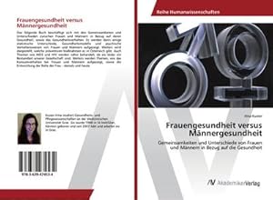 Seller image for Frauengesundheit versus Mnnergesundheit for sale by BuchWeltWeit Ludwig Meier e.K.