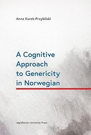 Immagine del venditore per A Cognitive Approach to Genericity in Norwegian venduto da AHA-BUCH GmbH