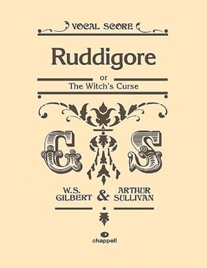 Seller image for Ruddigore : Or the Witch's Curse, Vocal Score for sale by AHA-BUCH GmbH