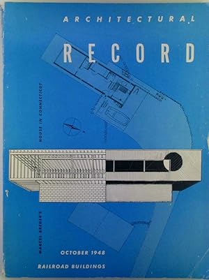 Imagen del vendedor de Architectural Record. Railroad Buildings. October 1948 a la venta por Mare Booksellers ABAA, IOBA